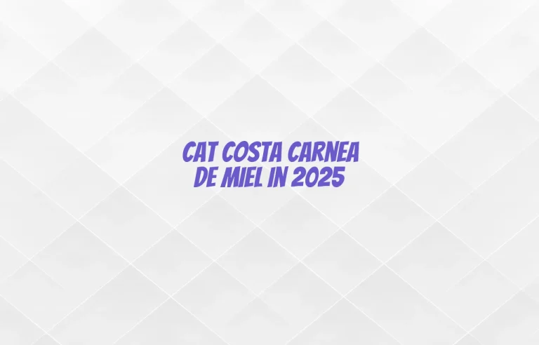 cat costa carnea de miel 2025