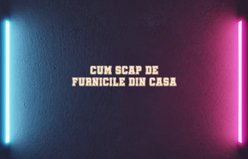 cum scap de furnicile din casa