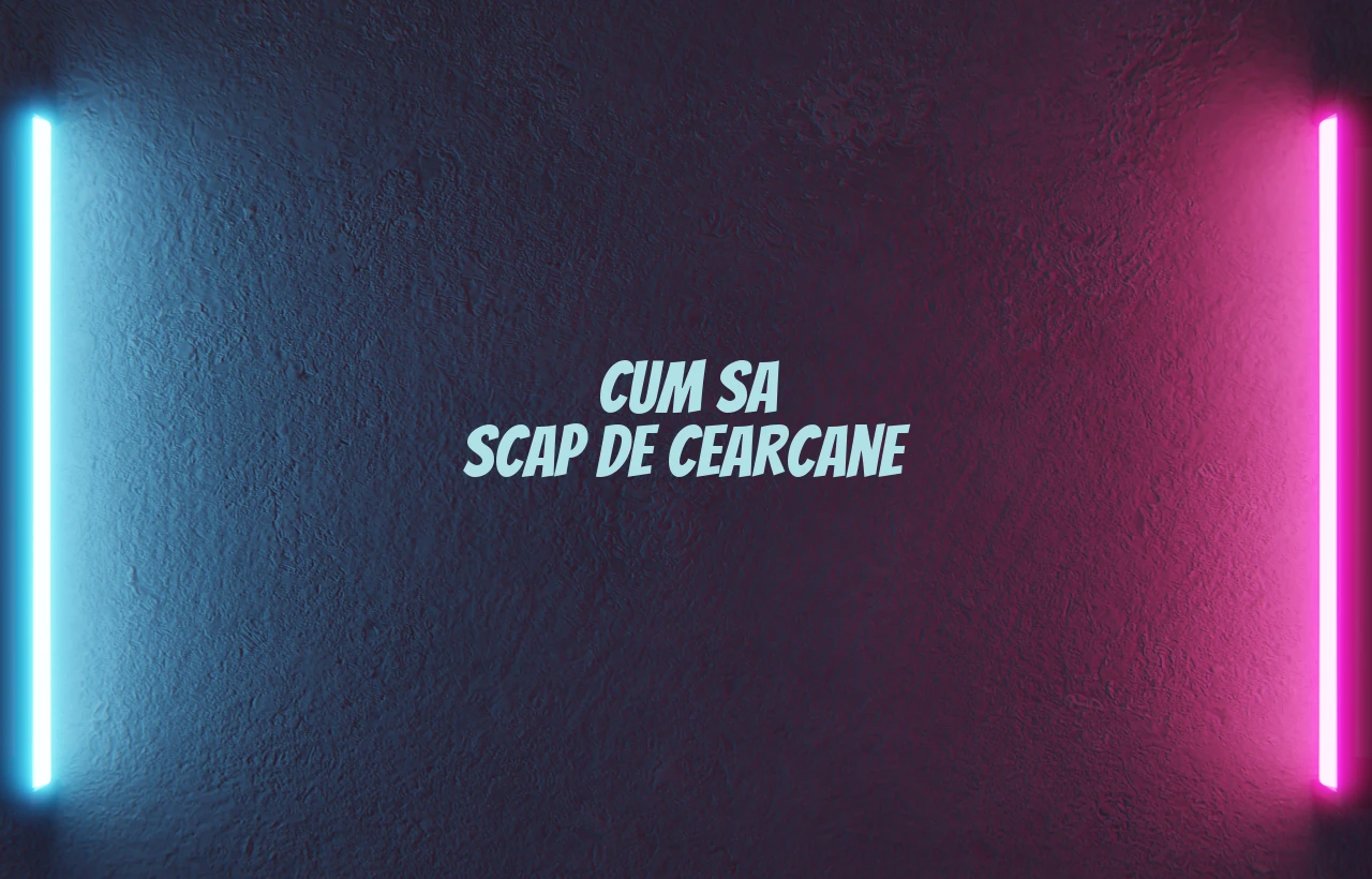 cum sa scap de cearcane